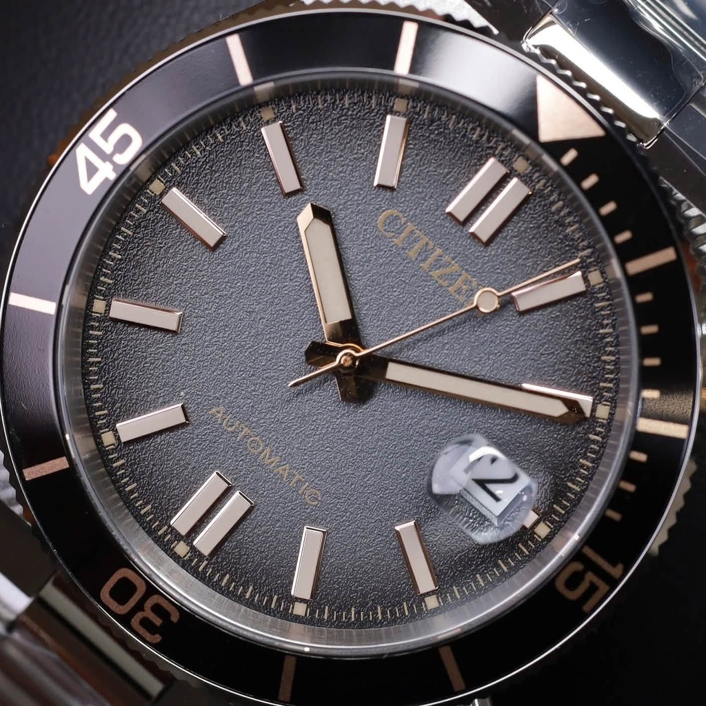 Đồng Hồ Nam Citizen Tsuyosa Automatic Shore Time Slip NJ0238-57E Size 40mm