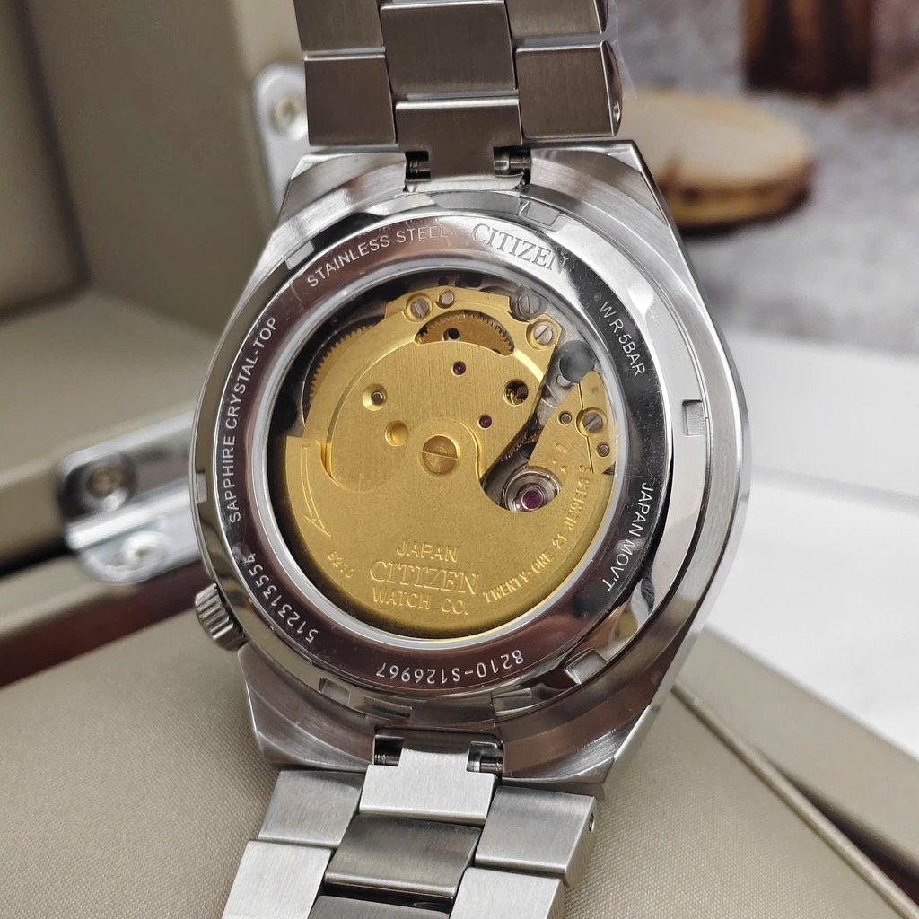 Đồng Hồ Nam Citizen Automatic Tsuyosa Mechanical Blue NJ0150-81L&nbsp;Size 40mm Mặt Xanh Dương
