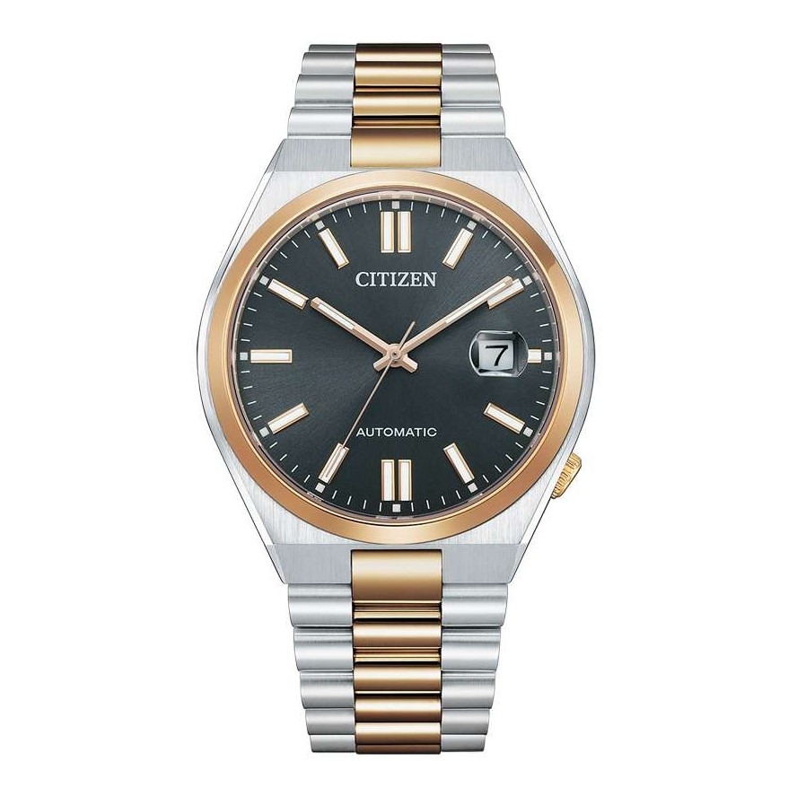 Đồng Hồ Nam Citizen Tsuyosa Automatic Mechanical Demi Rose Black NJ0154-80H Size 40mm
