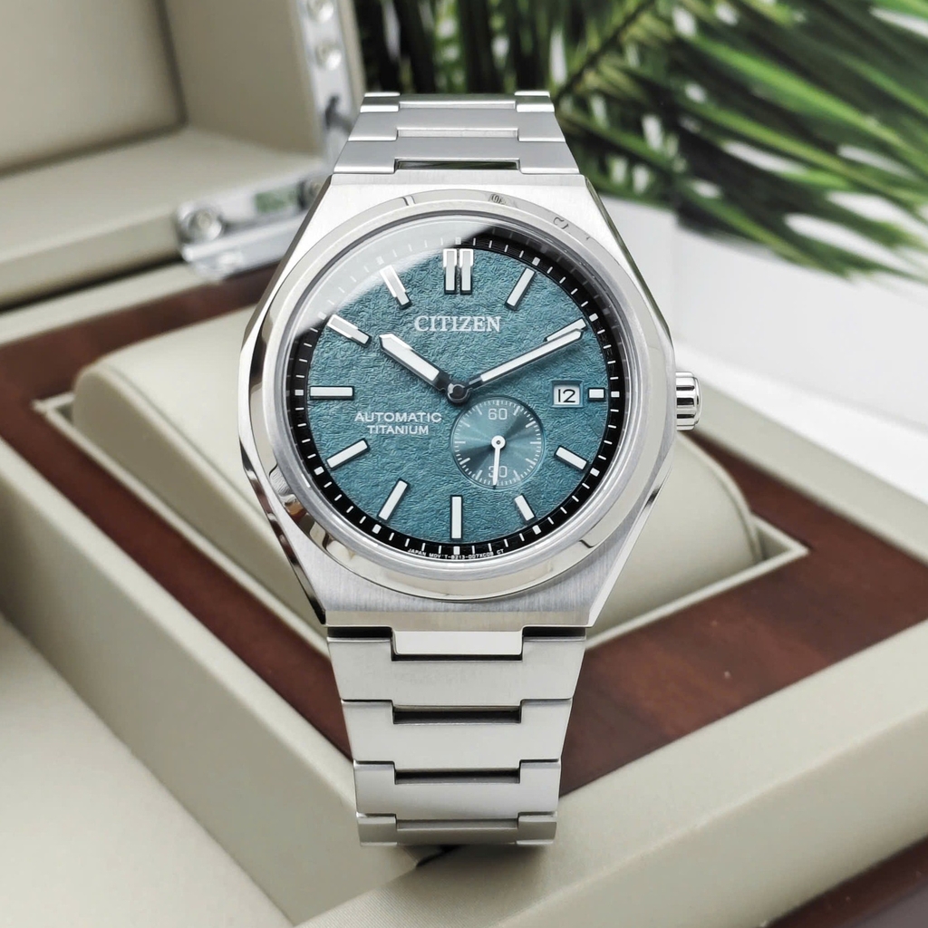 Đồng Hồ Nam Citizen Zenshin Mechanical Super Titanium NJ0180-80X Automatic Size 40.5mm