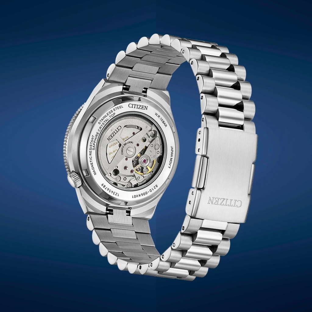 Đồng Hồ Nam Citizen Tsuyosa Automatic Shore Mechanical Blue NJ0230-59L Size 40mm