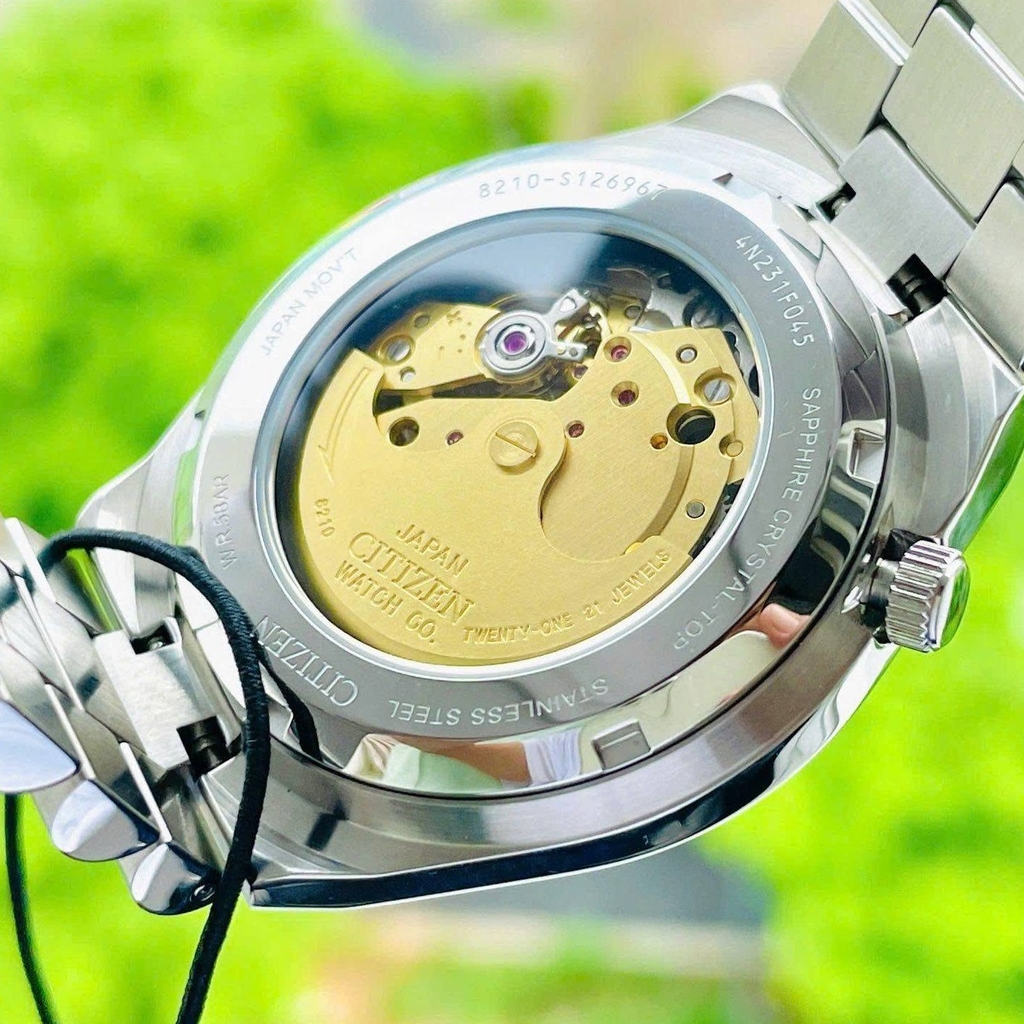 Đồng Hồ Nam Citizen Tsuyosa Automatic Mechanical Blue Multiple NJ0151-53W Size 40mm