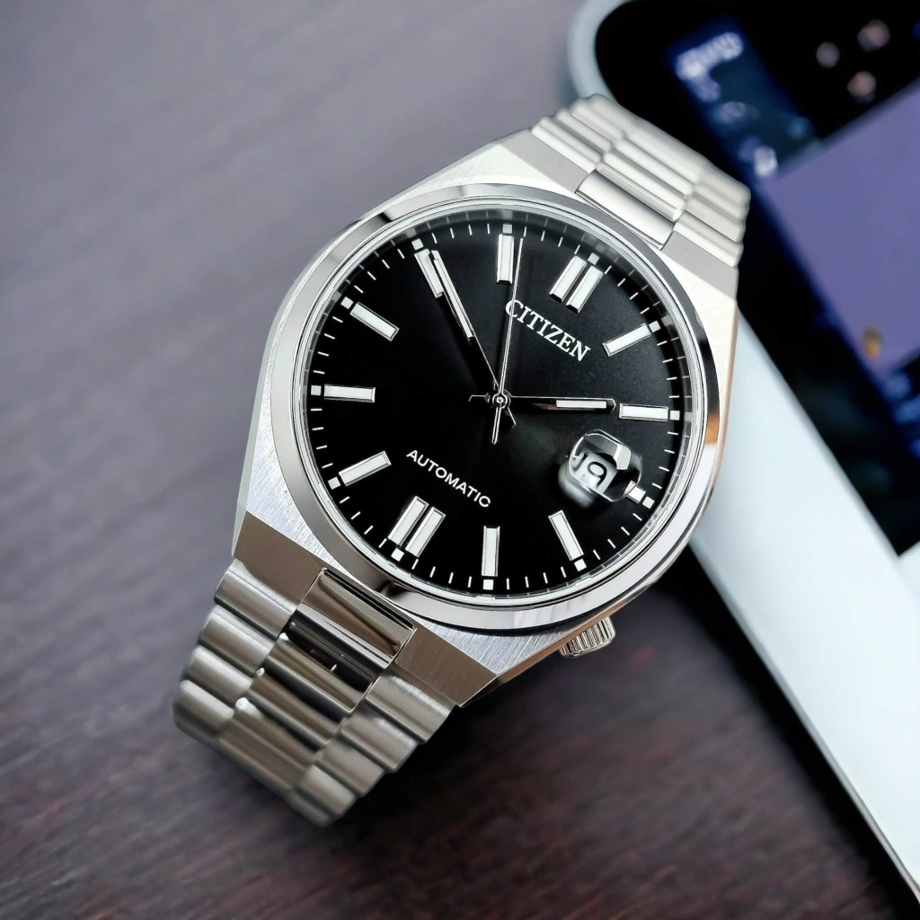 Đồng Hồ Nam Citizen Tsuyosa Automatic Mechanical Black NJ0150-81E size 40mm