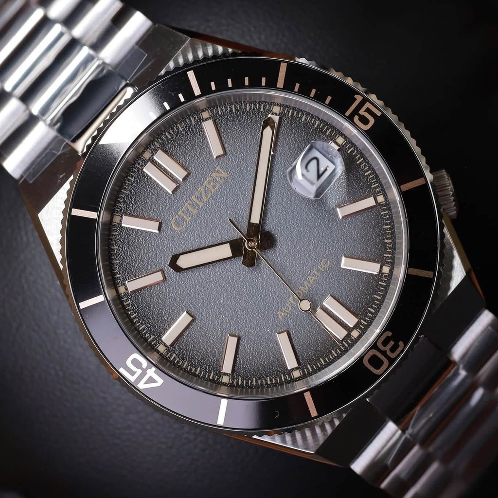 Đồng Hồ Nam Citizen Tsuyosa Automatic Shore Time Slip NJ0238-57E Size 40mm