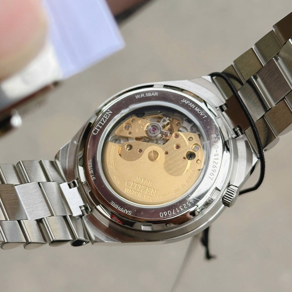 Đồng Hồ Nam Citizen Tsuyosa Automatic Mechanical Black Multiple NJ0151-53E Size 40mm