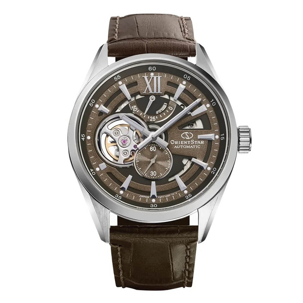 Đồng Hồ Nam Orient Star Skeleton Joker RK-AV0139Y Automatic Dây Da Nâu Size 41mm