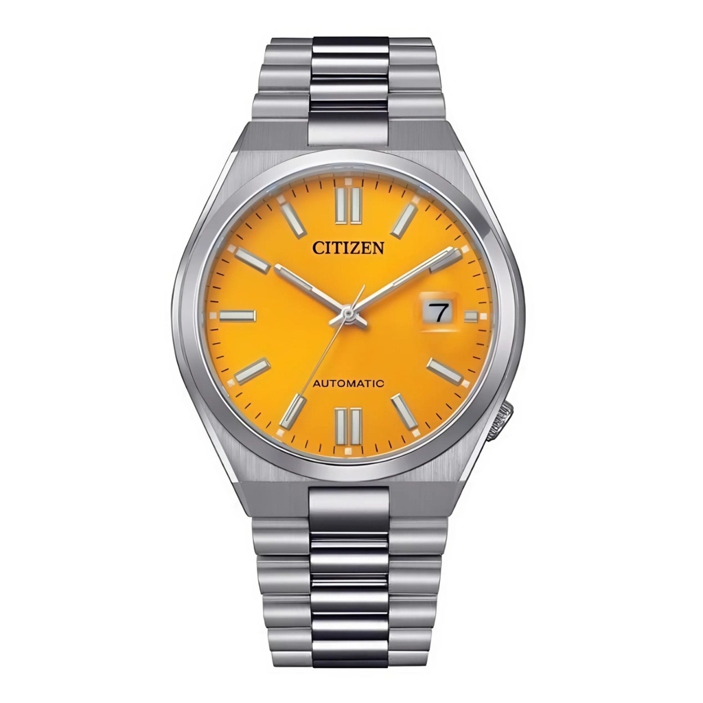 Đồng Hồ Nam Citizen Tsuyosa Automatic Mechanical Yellow NJ0150-81Z ( NJ0150 ) Size 40mm