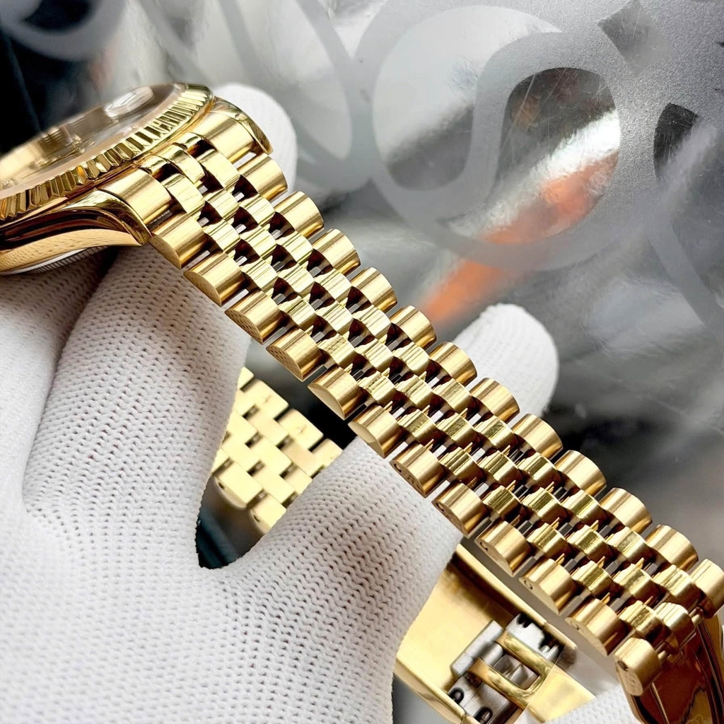 Đồng Hồ Nam Carnival 8250G-VV-V Automatic Dây Thép Vàng Mặt Vàng Size 38mm