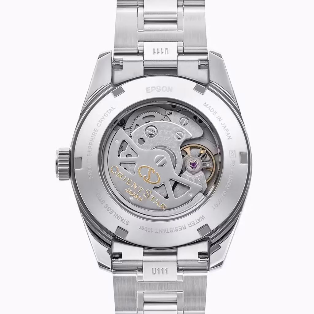 Đồng Hồ Nam Orient Star RE-AU0108G00B Automatic Size 38.5mm Màu Cam Đất