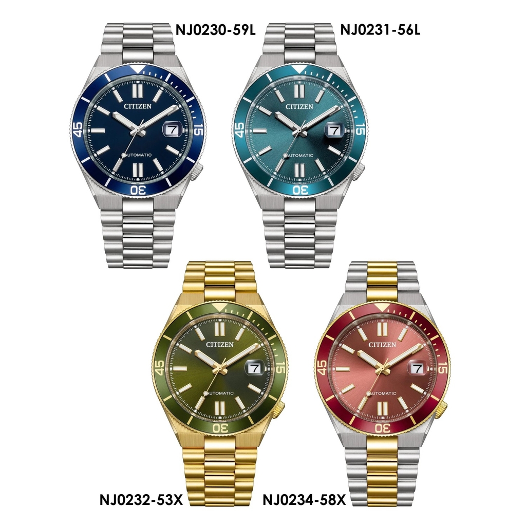 Đồng Hồ Nam Citizen Tsuyosa Automatic Shore Mechanical Blue NJ0230-59L Size 40mm