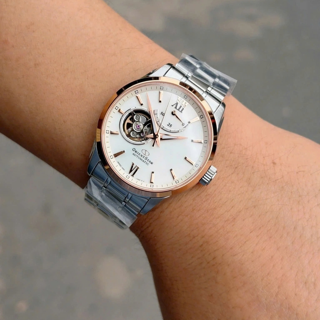 Đồng Hồ Nam Orient Star Automatic Semi Skeleton RK-AT0023S ( RKAT0023S ) ( AT0023S )