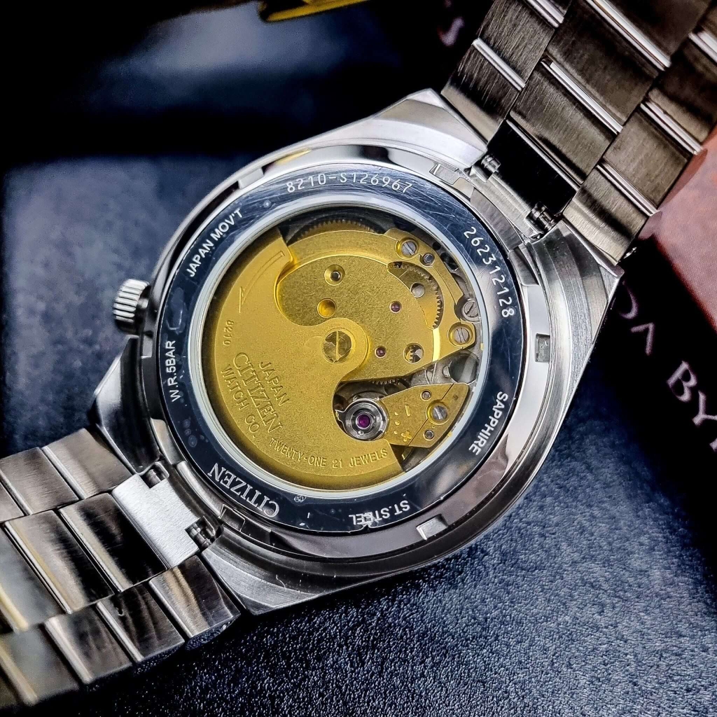 Đồng Hồ Nam Citizen Tsuyosa Automatic Mechanical Green NJ0150-81X Size 40mm