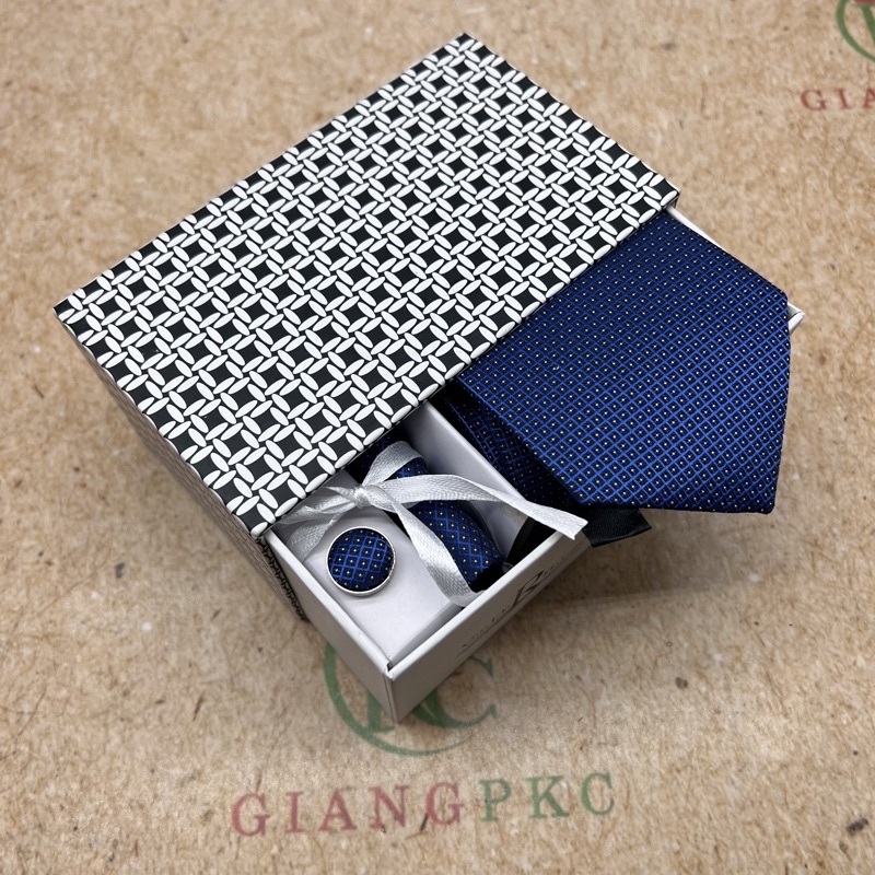 Cà vạt nam 8cm quà tặng đẳng cấp 2022