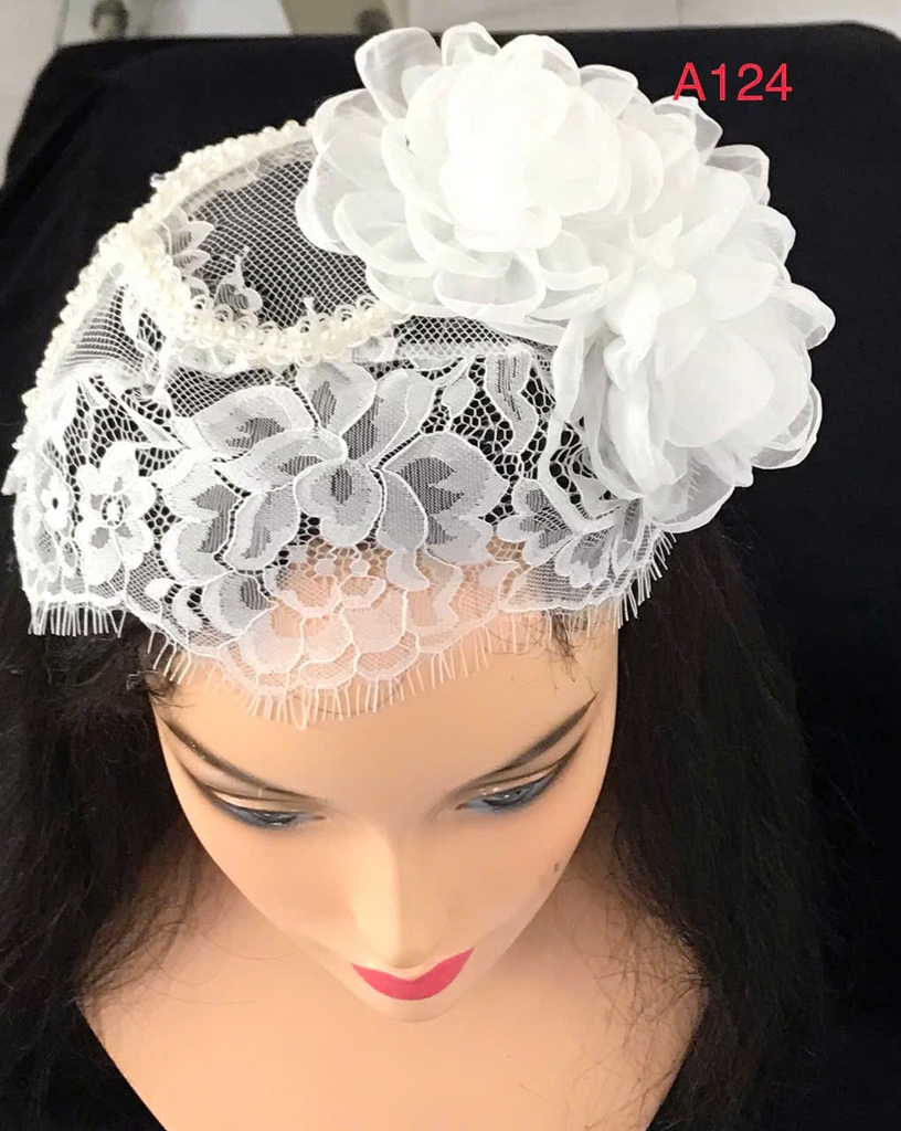 Mũ hoa ren thủ công phong cách Cộng hòa cổ điển, mũ nón ren, phong cách Pháp sản xuất TP HCM  giangpkc-phu-kien-thoi-trang