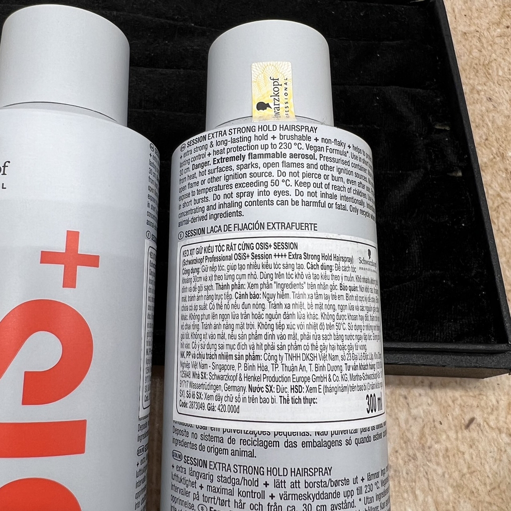 Keo Xịt Giữ Nếp Siêu Cứng Osis+ Session 300ml Mẫu mới 2024  giangpkc-phu-kien-thoi-trang