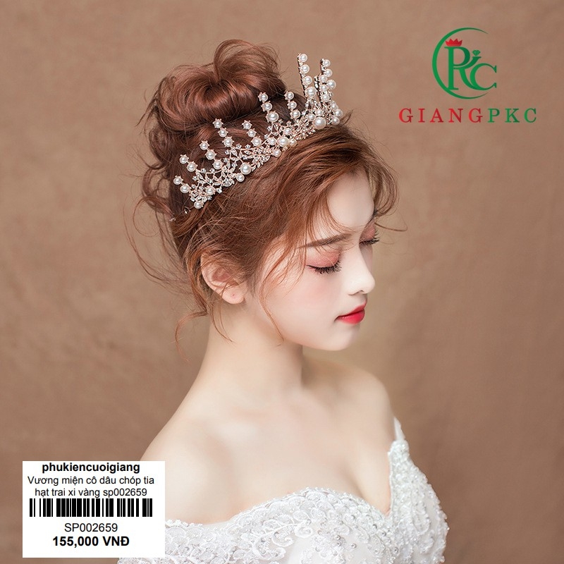 Vương miện cô dâu tháng 11-2019 Giangpkc sp002659