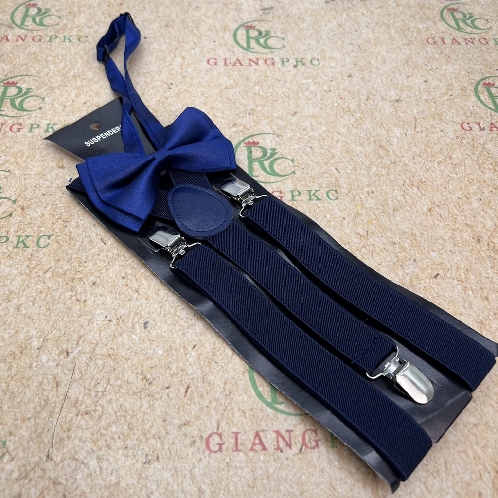 Dây đai quần chữ y nam 2.5cm  kèm nơ cao cấp Giangpkc  2023 giangpkc-phu-kien-thoi-trang