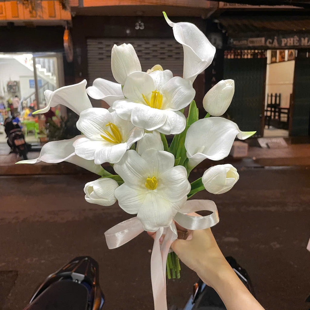 HOT Hoa cưới cầm tay cô dâu Tháng 10-2024 Giangpkc giangpkc-phu-kien-thoi-trang