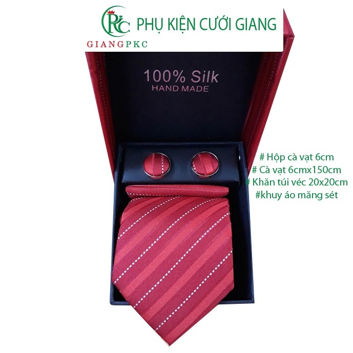 [HCM]20 mẫu calavat Thời trang nam phụ kiện nam Cà Vạt nam hộp 6cm tổng hợp các mẫu đẹp bán chạy :nhất tháng 5-2021 Giangpkc Giangpkc
