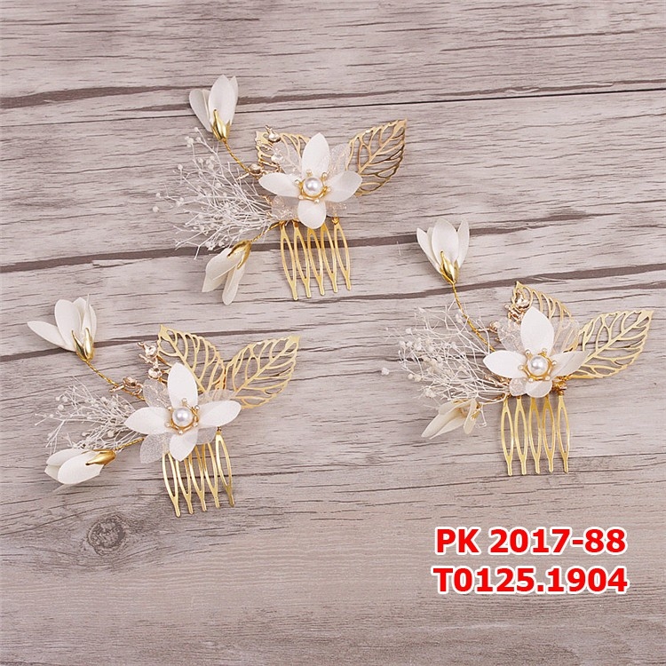 Bộ 3 xược cài tóc cô dâu