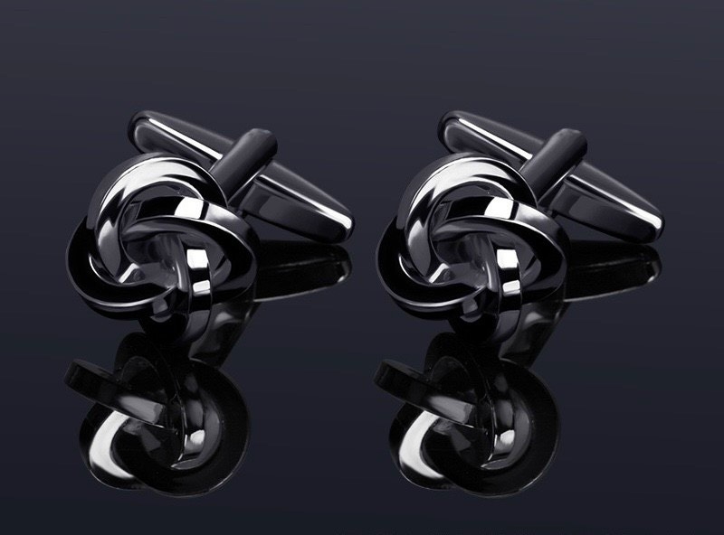 Khuy măng set Cufflinks màu bạch kim đa dạng mẫu mã  giangpkc-phu-kien-thoi-trang
