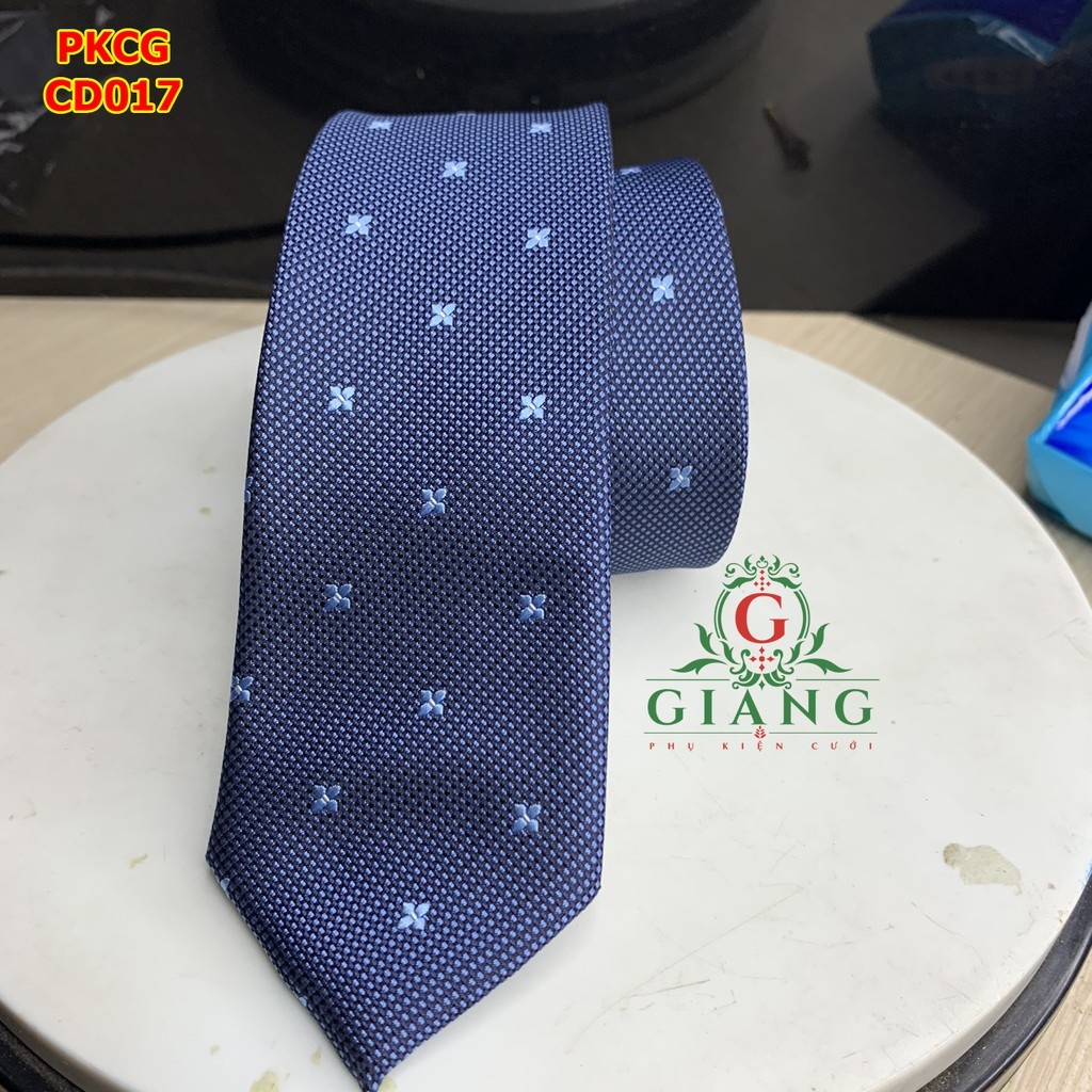 [HCM]Cà vạt nam 6cm hàn quốc vải dầy 3 lớp GiangPKC Giangpkc