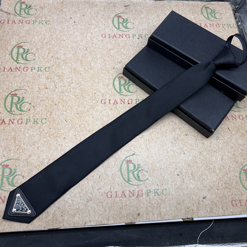 Cà vạt nam nữ 6x48cm họa tiết tam giác ngược  giangpkc-phu-kien-thoi-trang