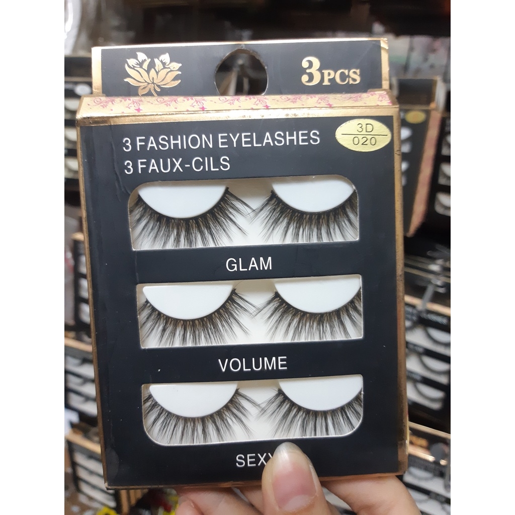 Mi chồn 3D ( hộp 3 đôi) dành cho cô dâu