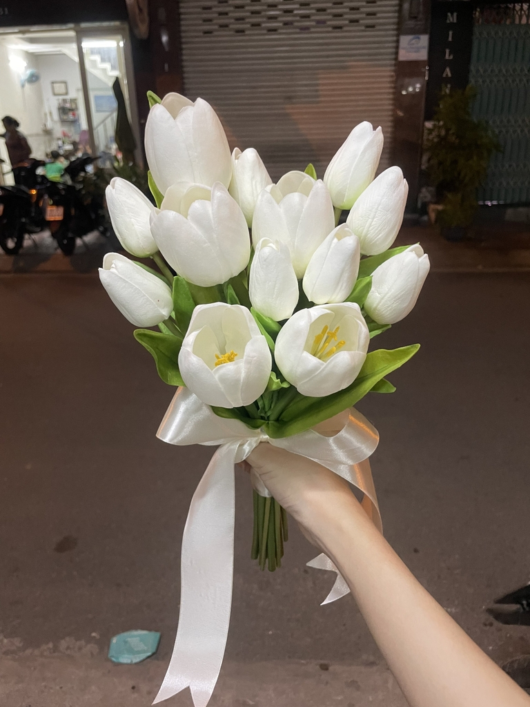 Hoa cưới Vải cầm tay chuẩn cho các tiệm áo cưới TPHCM Giangpkc 2023  giangpkc-phu-kien-thoi-trang