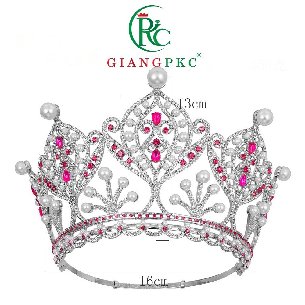 Vương miện Hoa Hậu Phạm Hương Đủ Màu cao 12 cm Giangpkc 2022  giangpkc-phu-kien-thoi-trang