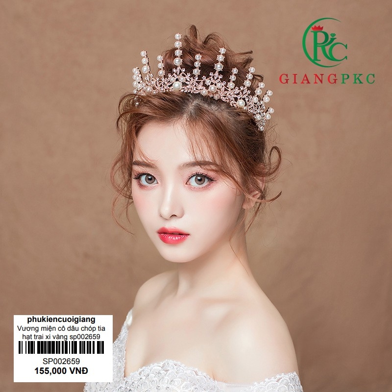 Vương miện cô dâu tháng 11-2019 Giangpkc sp002659