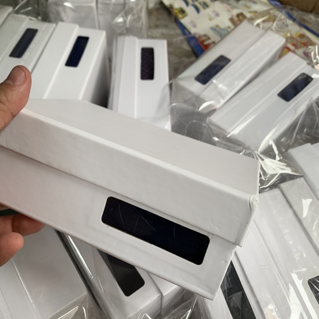 Cavat nam 8cm quà tặng xanh đen sang trọng