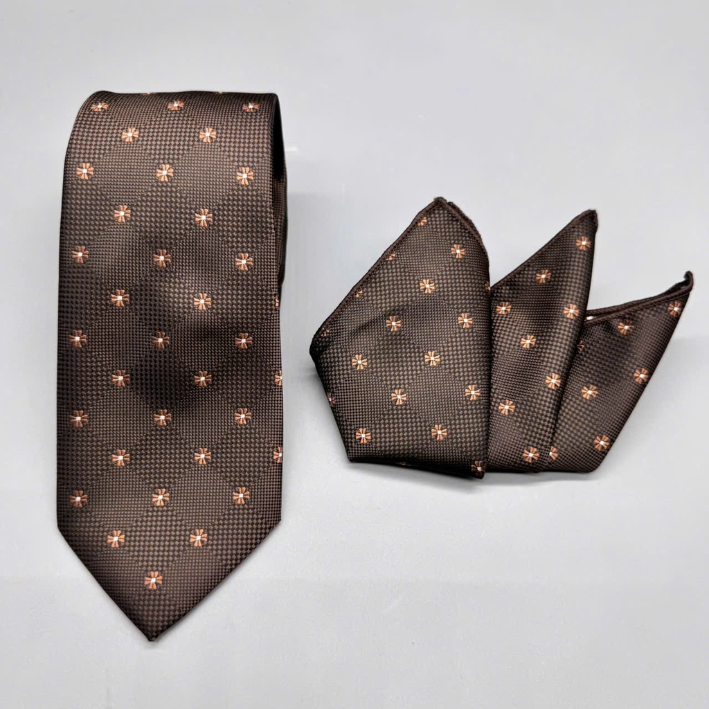 Combo khăn và cà vạt 7cm cao cấp mùa tết 2025  giangpkc-phu-kien-thoi-trang