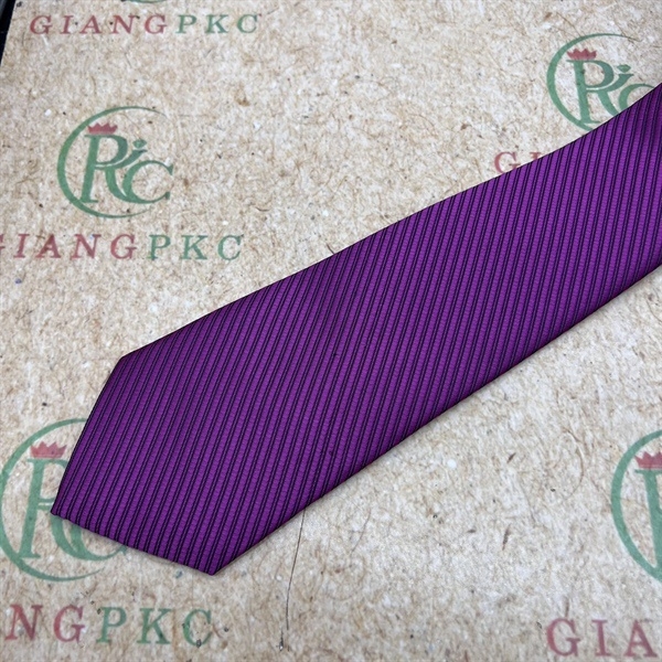 Cà vạt nam màu tím hồng tự thắt 8cm sang trọng mới 2023 Giangpkc