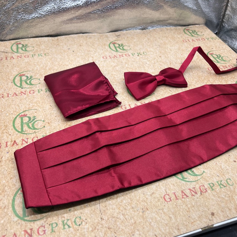 Phụ Kiện Vest Cummerbund - Đai Quấn Eo Vest