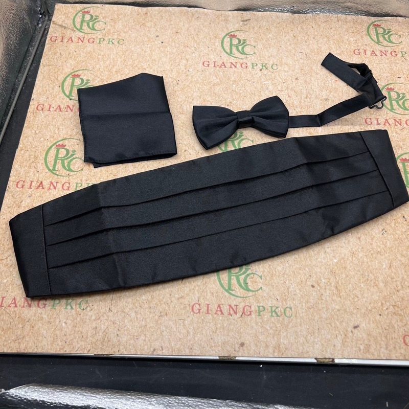 Phụ Kiện Vest Cummerbund - Đai Quấn Eo Vest