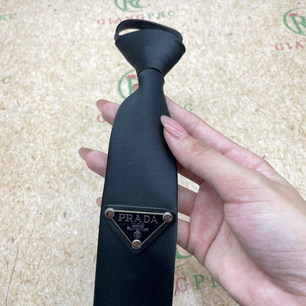 Cà vạt nữ mẫu thắt sẵn 5cm dây vải rút Prada quảng châu Tp Hcm Giangpkc  Phụ kiện cưới Giang