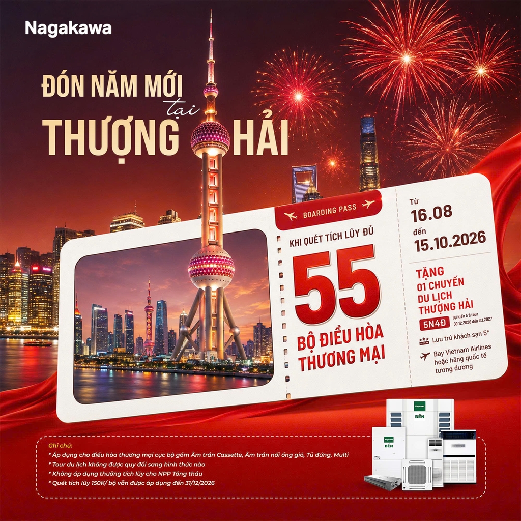 ĐÓN NĂM MỚI TẠI THƯỢNG HẢI CÙNG NAGA – TÍCH LŨY CÀNG ĐỦ, QUÀ CÀNG XỊN