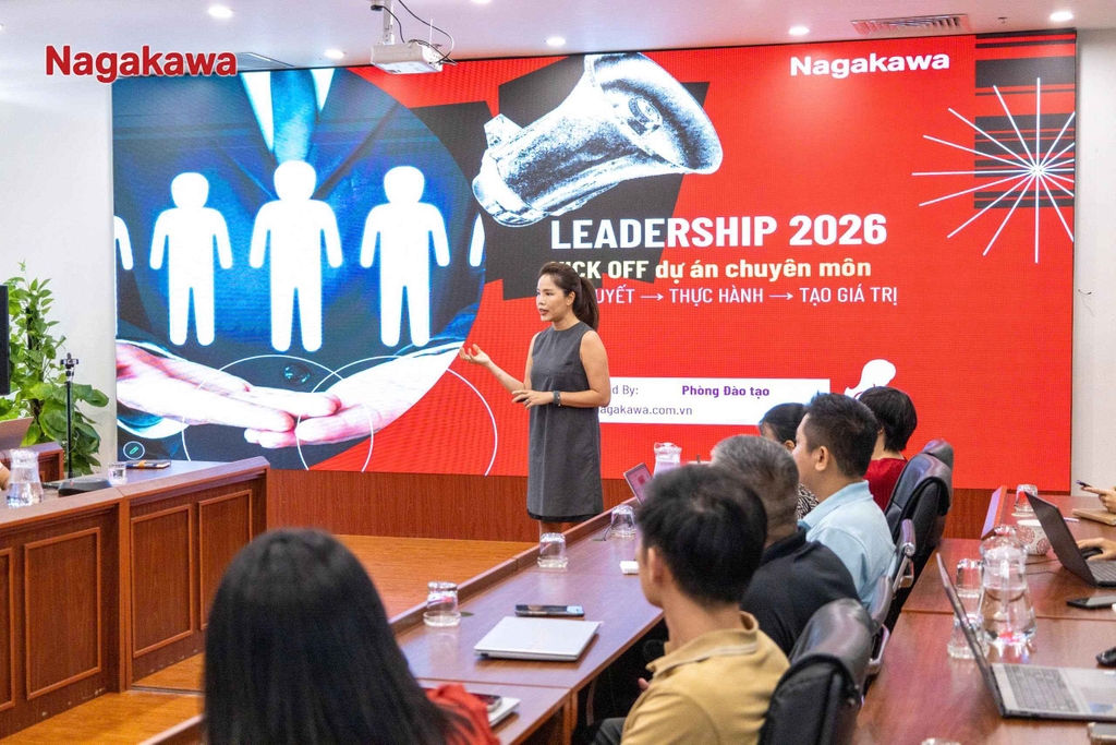 NAGAKAWA KHỞI ĐỘNG DỰ ÁN CHUYÊN MÔN THUỘC NAGAKAWA LEADERSHIP 2026