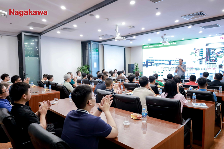 NAGAKAWA KẾT NỐI CỘNG ĐỒNG NHÀ THẦU, KIẾN TRÚC SƯ TẠI CHƯƠNG TRÌNH “GIẢI PHÁP ĐIỀU HÒA CHO MỌI CÔNG TRÌNH”