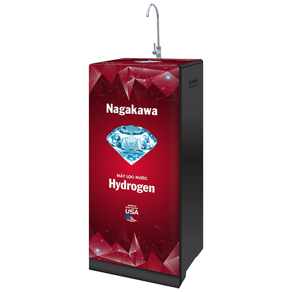 Máy lọc nước R.O Hydrogen 10 lõi Nagakawa NAG0508FB