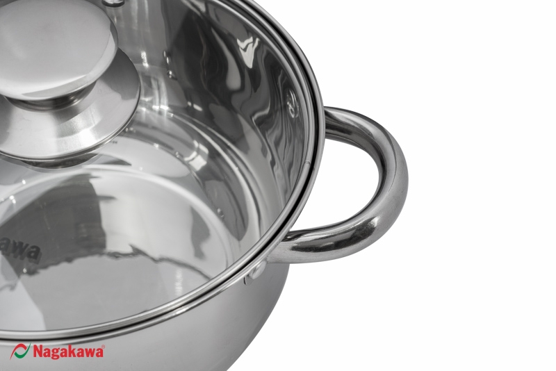 Bộ nồi inox 4 đáy Nagakawa NAG1304