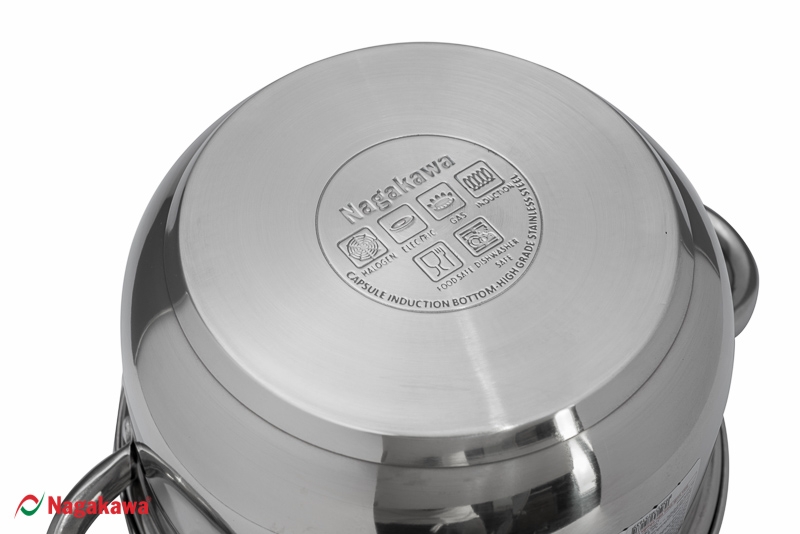 Bộ nồi inox 4 đáy Nagakawa NAG1304