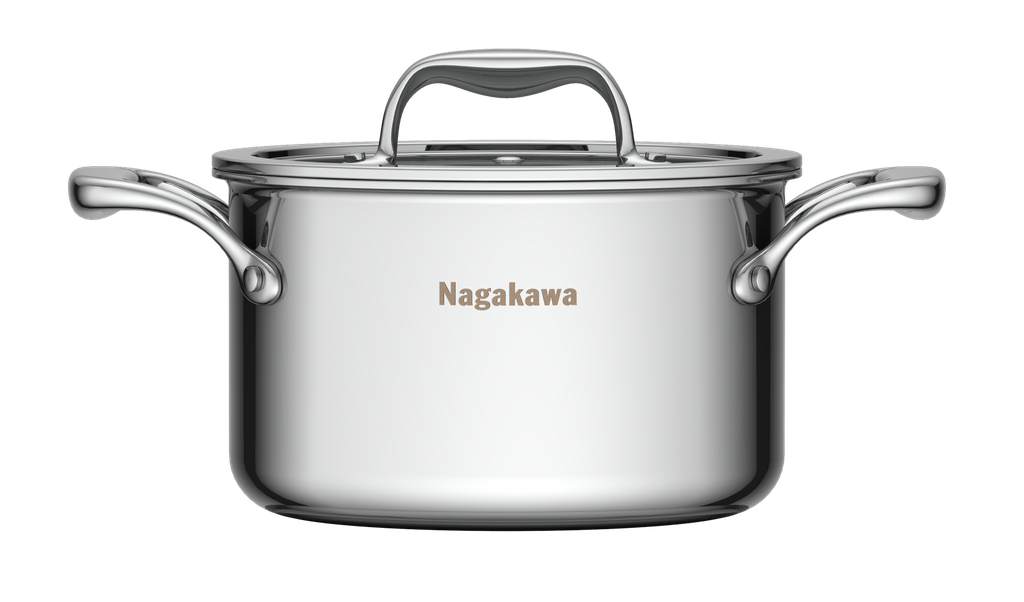 Bộ nồi inox Nagakawa Natsu NAG1356