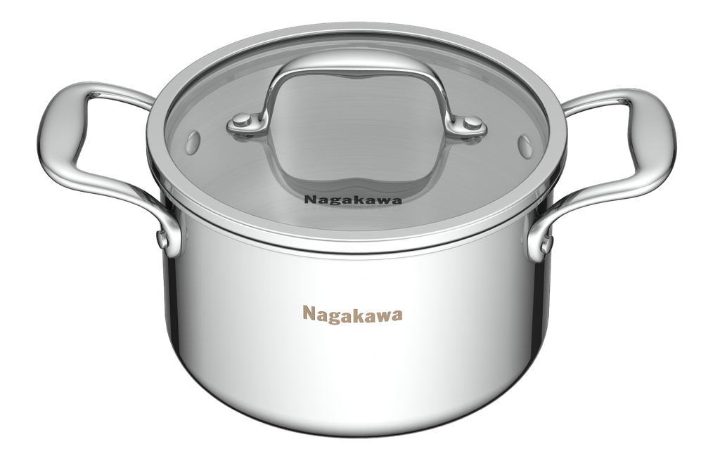 Bộ nồi inox Nagakawa Haru NAG1355
