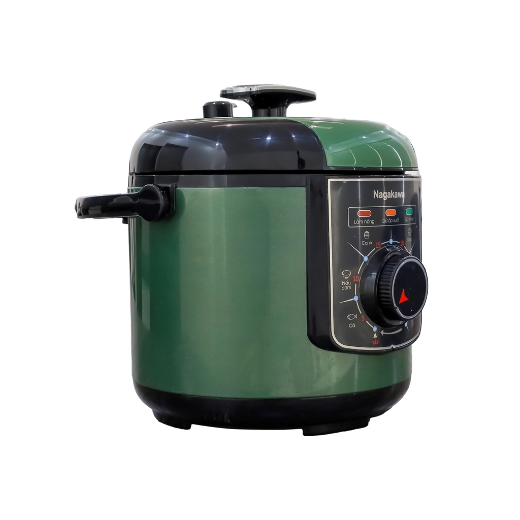 Nồi áp suất điện 6L Inox 304 Nagakawa NEP5369