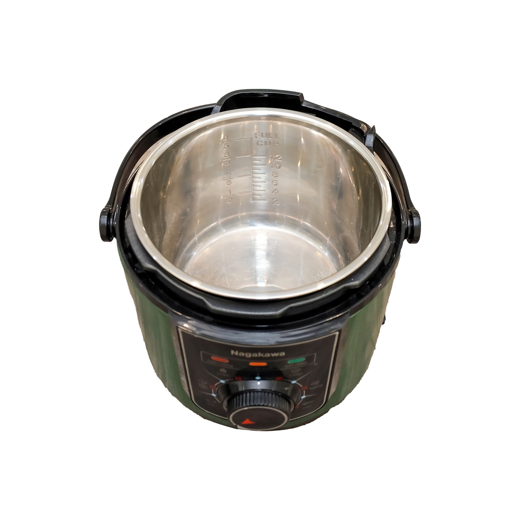 Nồi áp suất điện 6L Inox 304 Nagakawa NEP5369