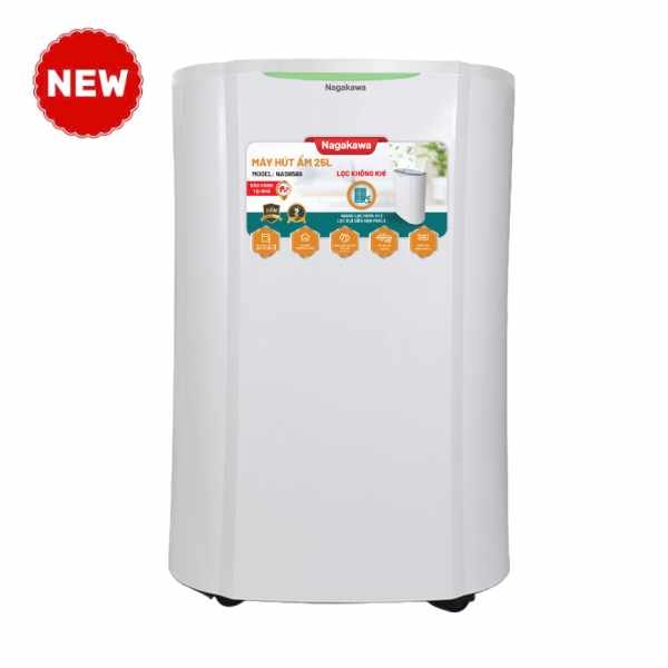 Máy hút ẩm lọc không khí 25L Nagakawa NAD8569