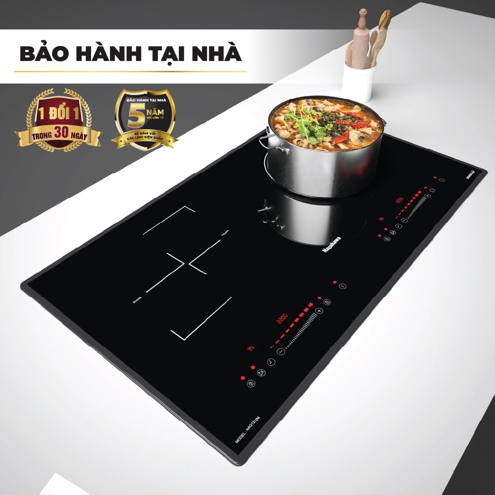 Bếp đôi điện từ hồng ngoại Nagakawa NAG1252M