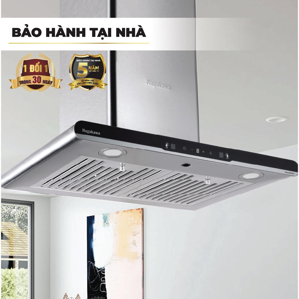Máy hút mùi áp tường NaSync 70cm Nagakawa NKTH01M70